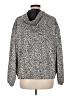 Lou & Grey Animal Print Gray Windbreaker Size M - photo 2