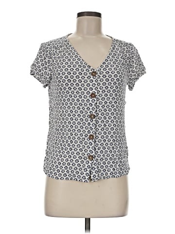 Market and Spruce Short Sleeve Blouse (view 1)