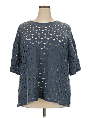 Bobeau 3/4 Sleeve Blouse (view 1)