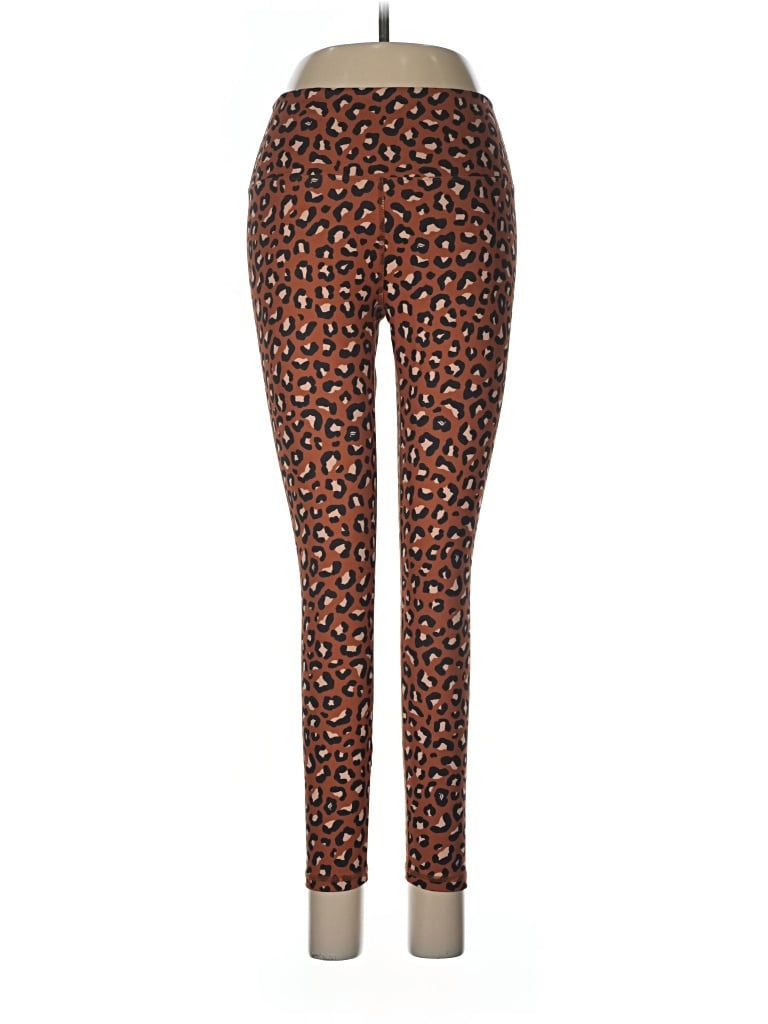 Pre-owned Fabletics Leggings In Brown