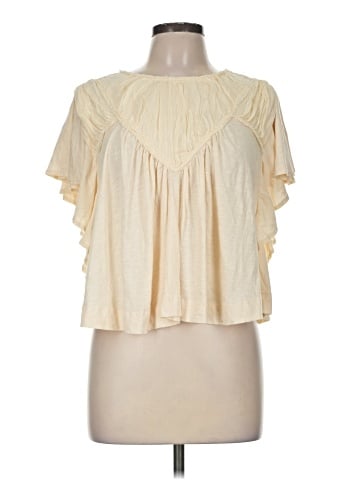 Free People Short Sleeve Blouse (view 1)