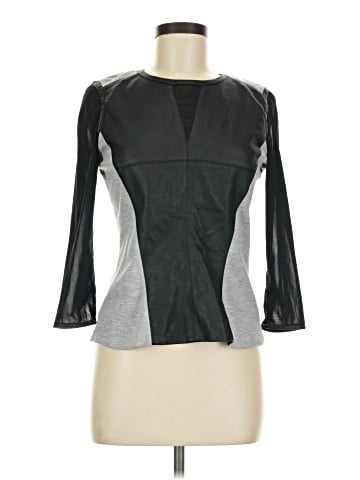 Karen Millen 3/4 Sleeve T-Shirt (view 1)