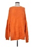 Motel Orange Pullover Sweater Size S - photo 1