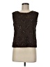 Assorted Brands 100% Polyester Brown Sleeveless Top Size M - photo 1