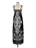En Focus Studio Paisley Black Casual Dress Size 8 - photo 2