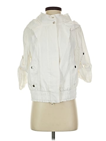 White House Black Market Raincoat (view 1)