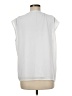 Rafaella 100% Polyester White Sleeveless Blouse Size M - photo 2