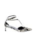 Khaite Print Silver Heels Size EU 41 - photo 1