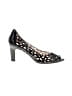 Aquatalia by Marvin K Animal Print Black Heels Size 8 1/2 - photo 1