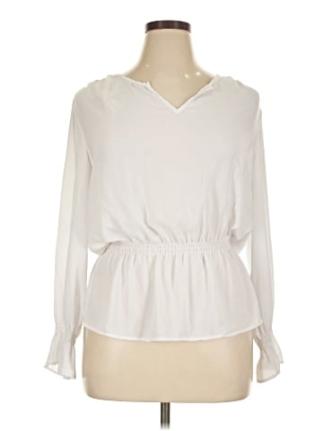 Counterparts Long Sleeve Blouse (view 1)