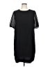 Ann Taylor 100% Polyester Black Casual Dress Size 16 - photo 1