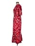 Rhode Paisley Red Casual Dress Size 8 - photo 5