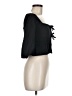 Old Navy 100% Cotton Black 3/4 Sleeve Top Size 8 - photo 4