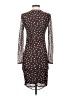 525 America Polka Dots Brown Cocktail Dress Size XS - photo 2