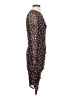 525 America Polka Dots Brown Cocktail Dress Size XS - photo 4