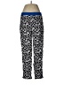 Three Floor Animal Print Blue Casual Pants Size 8 - photo 1