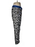 Three Floor Animal Print Blue Casual Pants Size 8 - photo 4