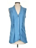 Miilla Blue Sleeveless Blouse Size S - photo 1