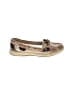 Sperry Top Sider 100% Leather Tan Flats Size 8 1/2 - photo 1