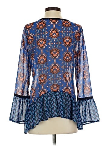 Red Camel 3/4 Sleeve Blouse (view 2)