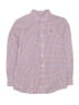 Vineyard Vines 100% Cotton Checkered-gingham Orange Long Sleeve Button-Down Shirt Size 12 - 14 - photo 1