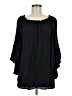 Elan Black 3/4 Sleeve Blouse One size - photo 1