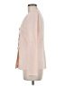 Cache 100% Silk Ivory Silk Blazer Size 6 - photo 5