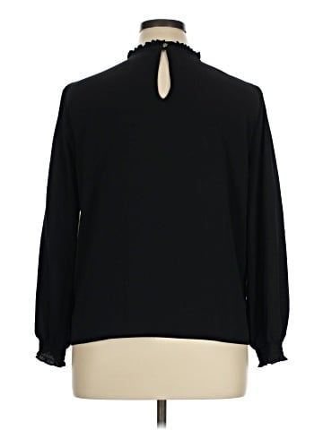 CeCe Long Sleeve Blouse (view 2)