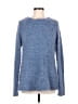 LC Lauren Conrad 100% Polyester Tweed Blue Pullover Sweater Size M - photo 1
