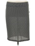Lavish Houndstooth Gray Casual Skirt Size L - photo 1