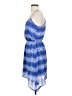 Olive and Oak 100% Polyester Print Blue Casual Dress Size S - photo 5
