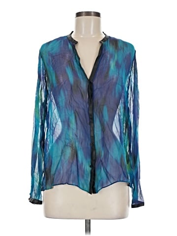 Elie Tahari Long Sleeve Blouse (view 1)