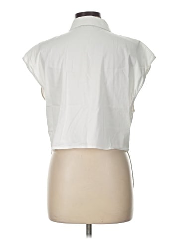 Alice + Olivia Sleeveless Button-Down Shirt (view 2)