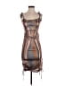 Akira Metallic Silver Cocktail Dress Size S - photo 1