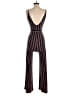 Akira Stripes Black Jumpsuit Size S - photo 2
