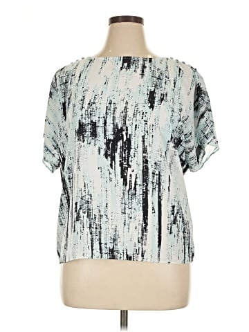 Calvin Klein Short Sleeve Blouse (view 1)