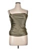 Intermix 100% Silk Green Sleeveless Silk Top Size XL - photo 1