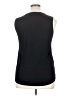Modern Lux 100% Polyester Black Sleeveless Blouse Size XL - photo 2