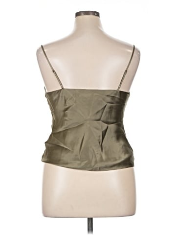 Intermix Sleeveless Silk Top (view 2)
