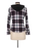 rue21 Plaid Purple Cardigan Size M - photo 2