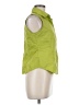 Cato Green Sleeveless Button-Down Shirt Size M - photo 4