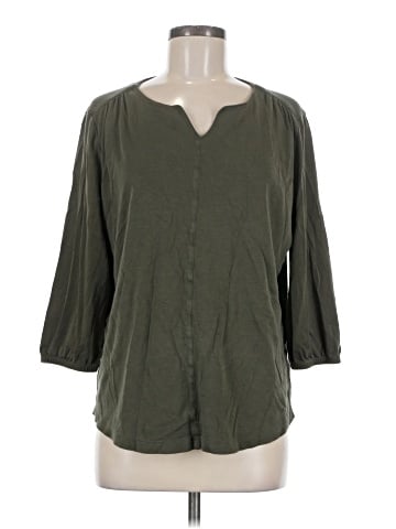 Lands' End 3/4 Sleeve T-Shirt (view 1)