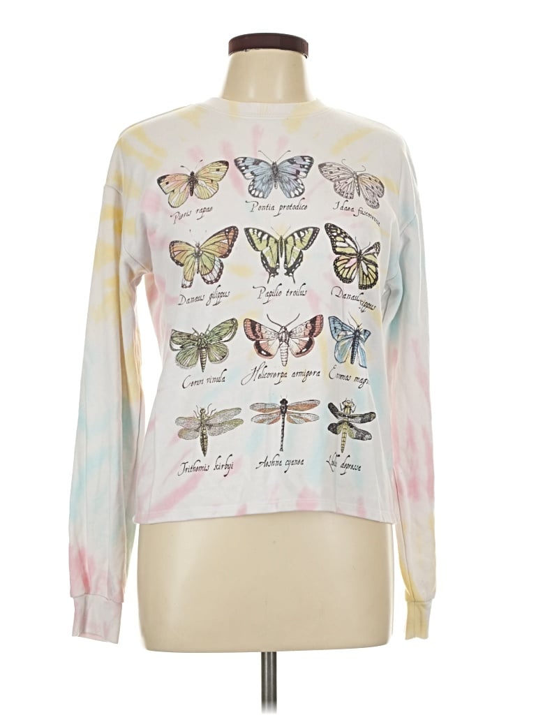 Pre-owned Freeze Long Sleeve T-shirt In Ivory