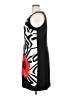 Samuel Dong Graphic Black Casual Dress Size XL - photo 5