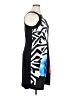 Samuel Dong Graphic Black Casual Dress Size XL - photo 4