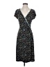 Merona Print Black Cocktail Dress Size S - photo 1