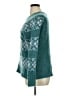 J.Crew Argyle Teal Pullover Sweater Size XL - photo 5