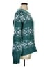 J.Crew Argyle Teal Pullover Sweater Size XL - photo 4