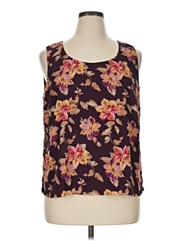 Draper's & Damon's Sleeveless Blouse (view 1)