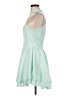 Lulus Solid Green Teal Cocktail Dress Size M - photo 5
